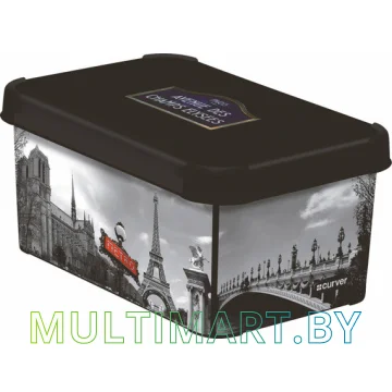 Коробка для хранения Curver Deco's Stockholm Paris S (205491)